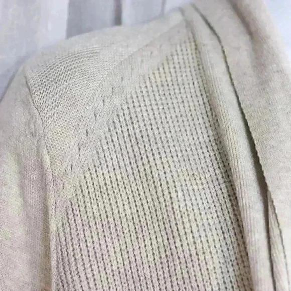 Evolution by Cyrus XXL Tan collared open front cardigan duster sweater - Picture 3 of 13